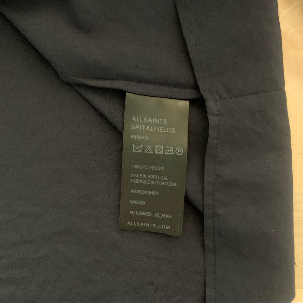 Allsaints - Covered Button Down Shirt - image 5